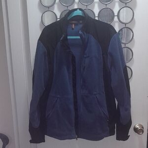 🌺HAWKE & Co Men's Blue and Black Jacket